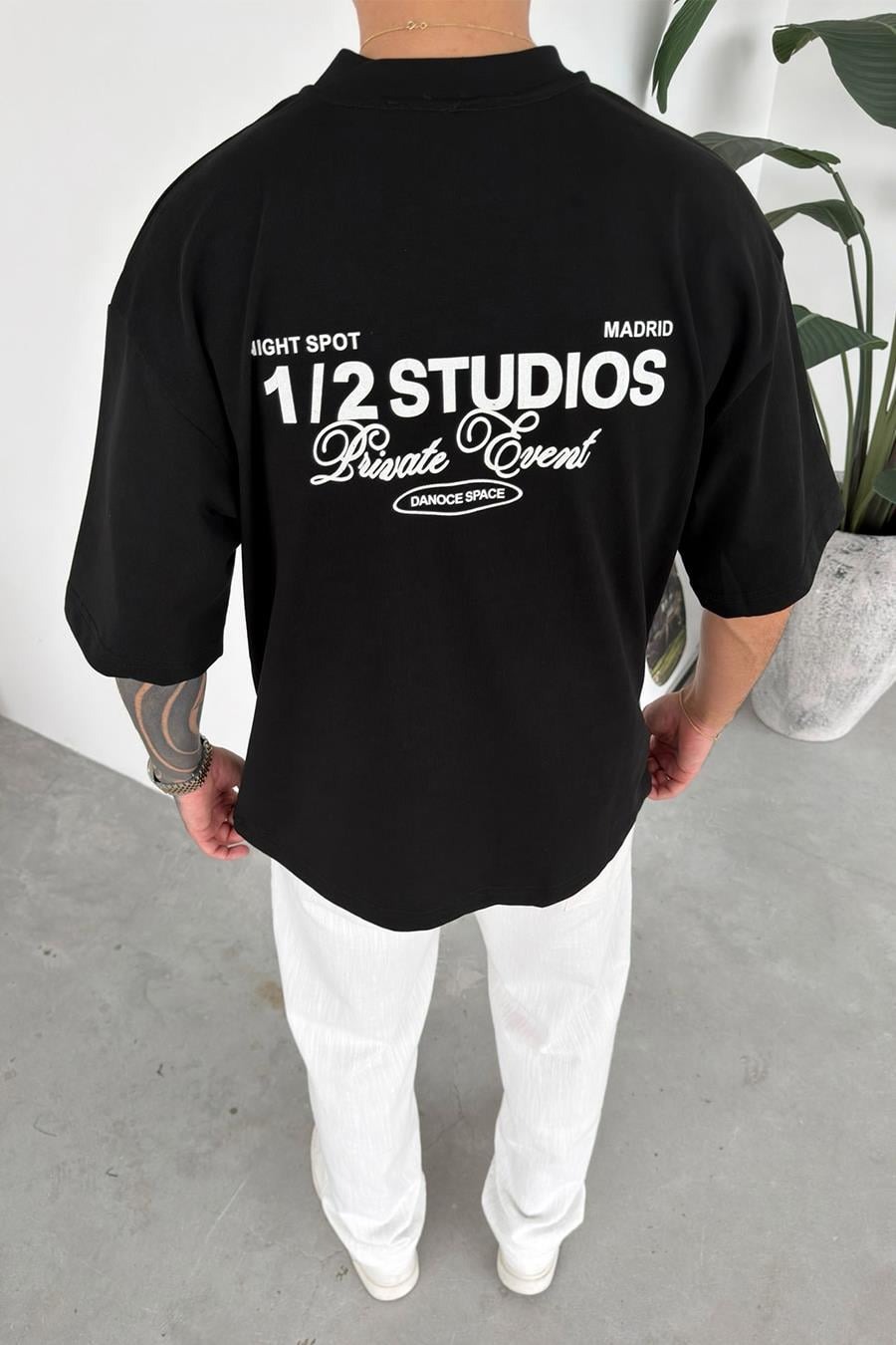 T-SHIRT OVERSIZE 1/2 STUDIO