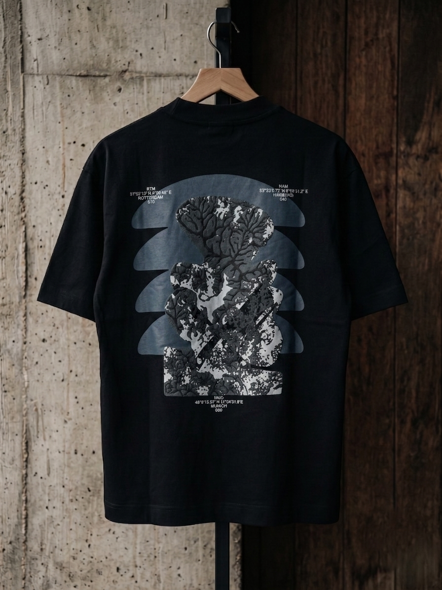 T-SHIRT OVERSIZE 1/2 M HAMBURG