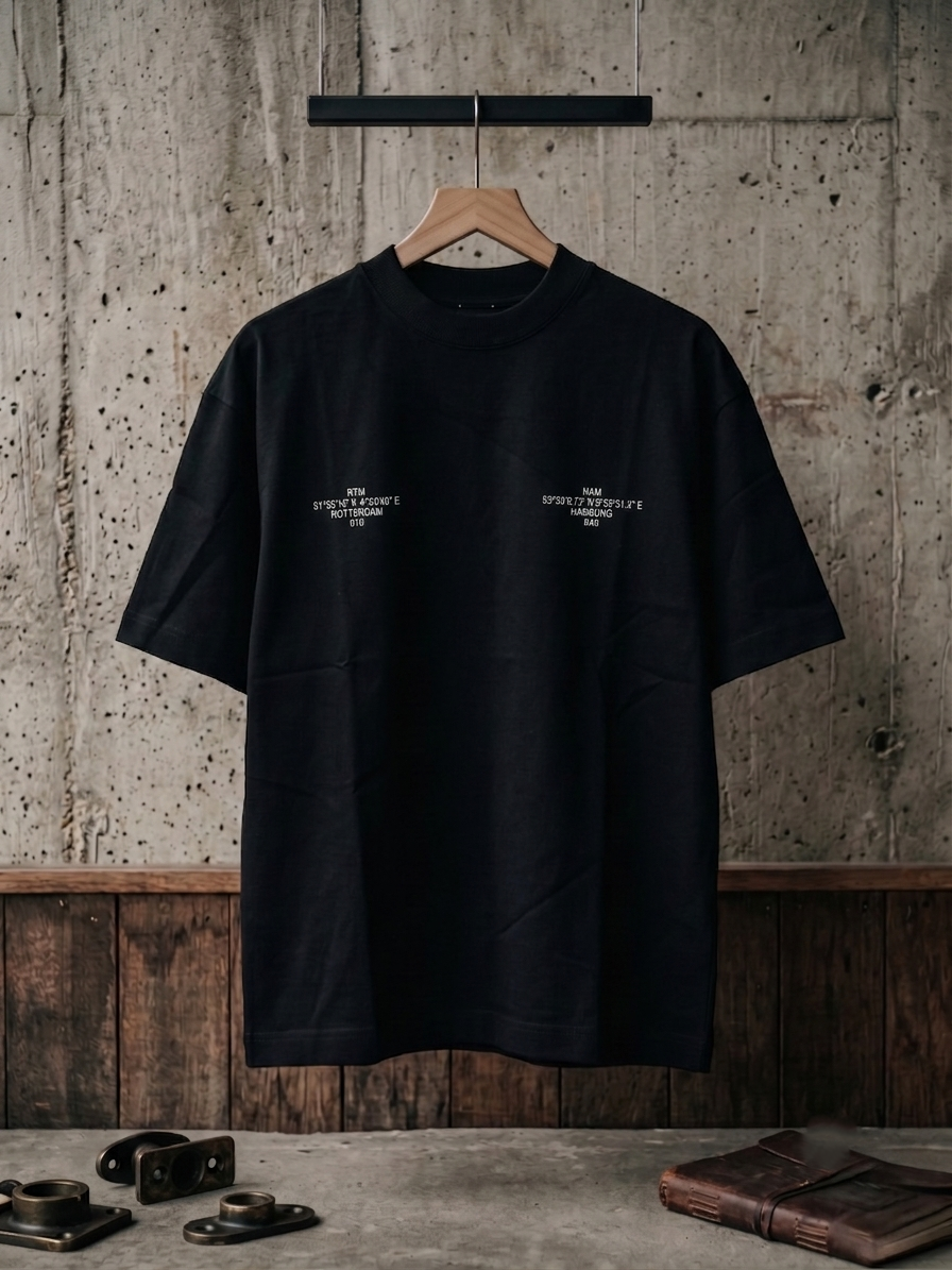 T-SHIRT OVERSIZE 1/2 M HAMBURG 2