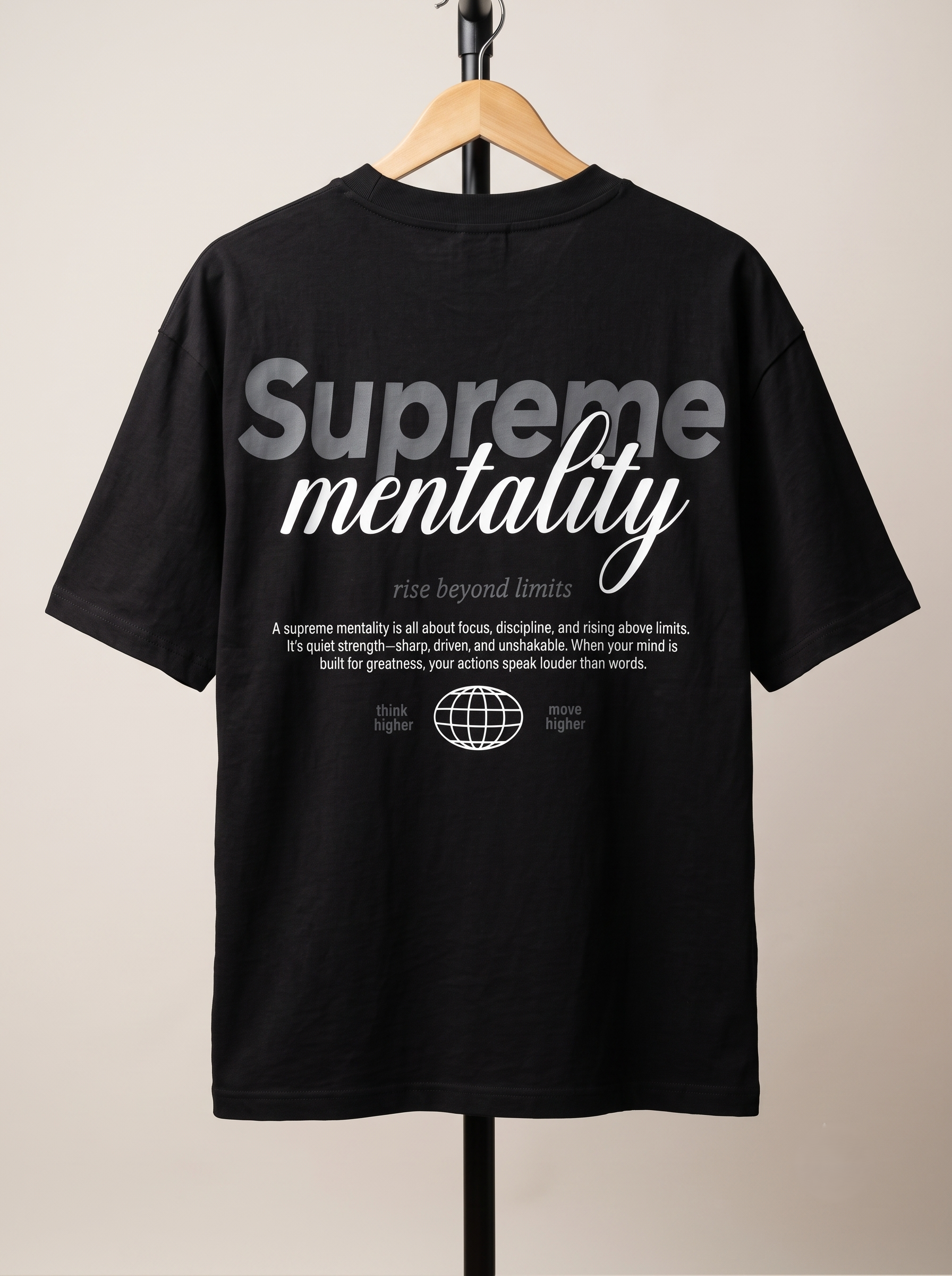 T-SHIRT OVERSIZE SUPREME mentality