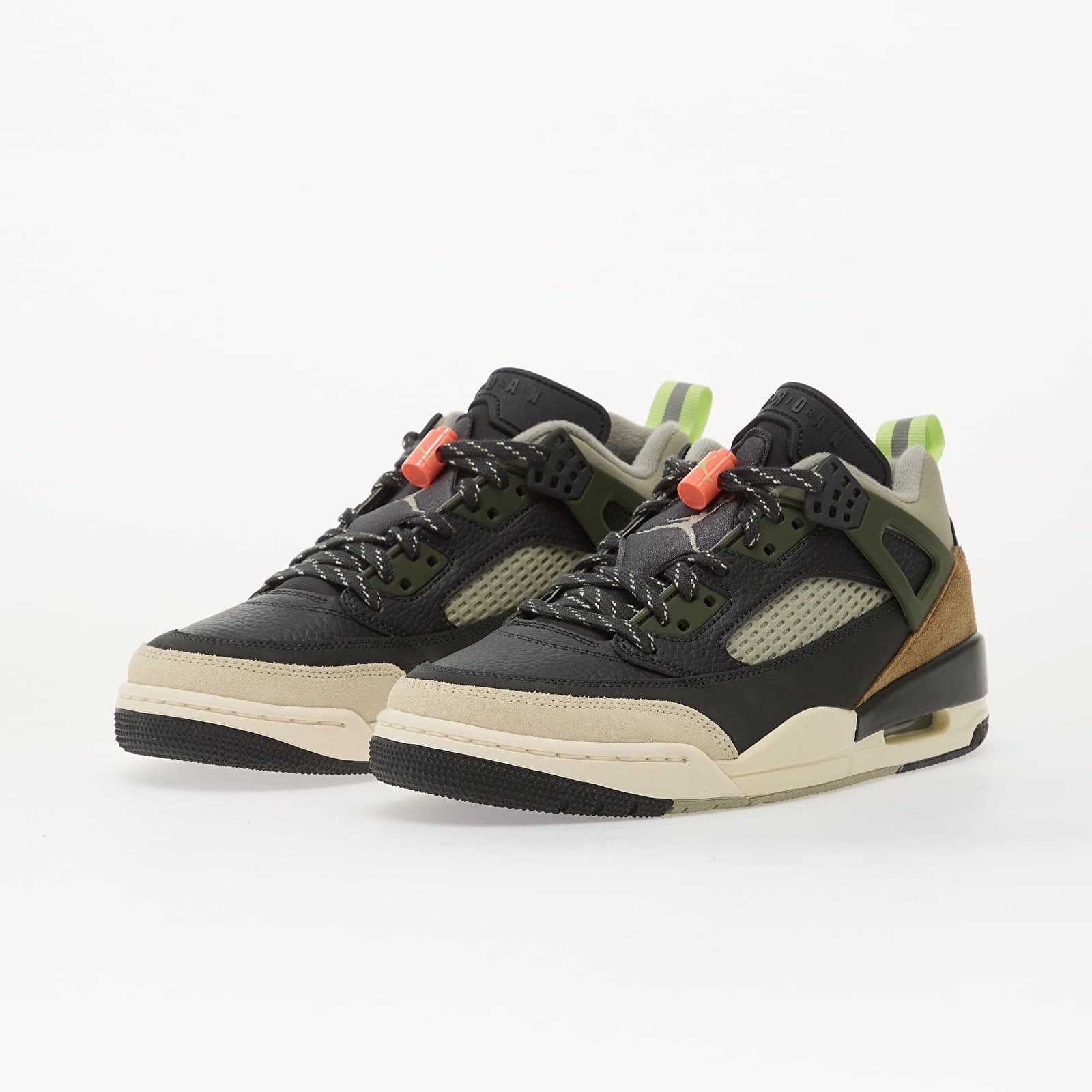 NIKE JORDAN SPIZIKE LOW ANTHRACITE SPRUCE FOG IT WILD MANGO