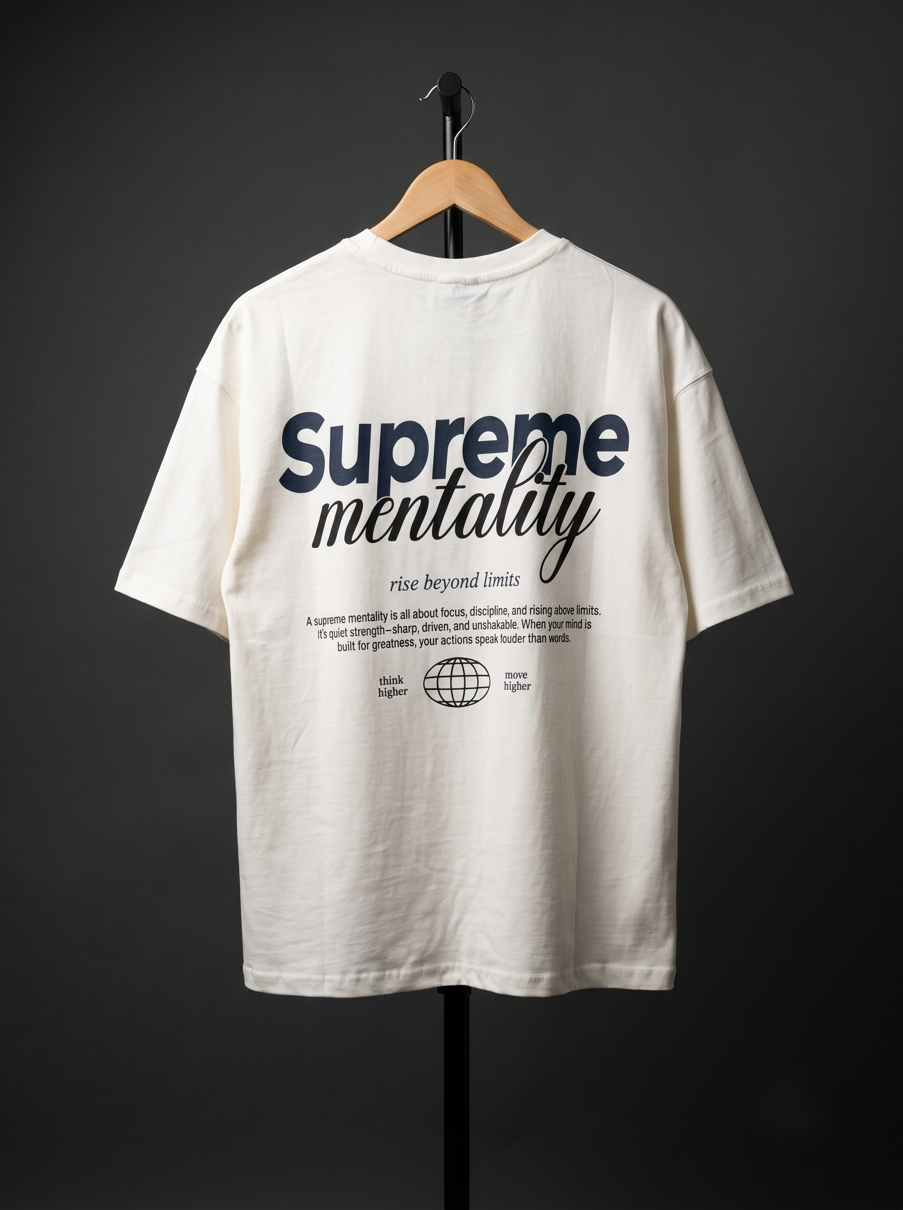 T-SHIRT OVERSIZE SUPREME mentality