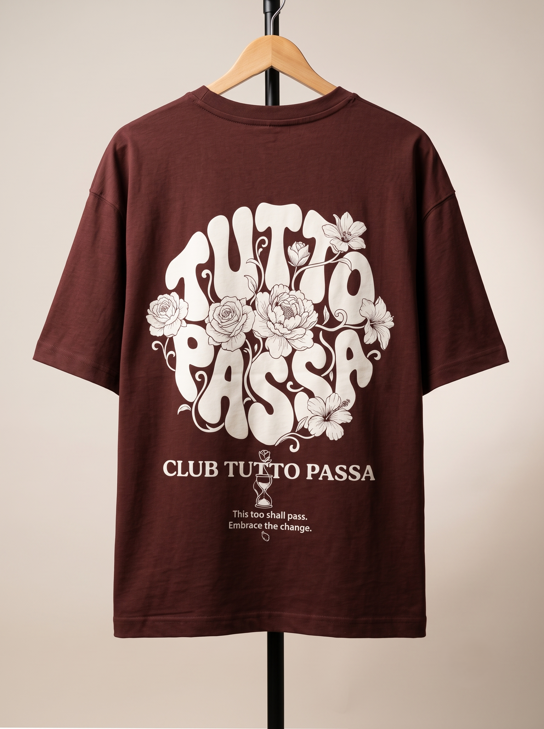 T-SHIRT OVERSIZE TUTTO PASSA