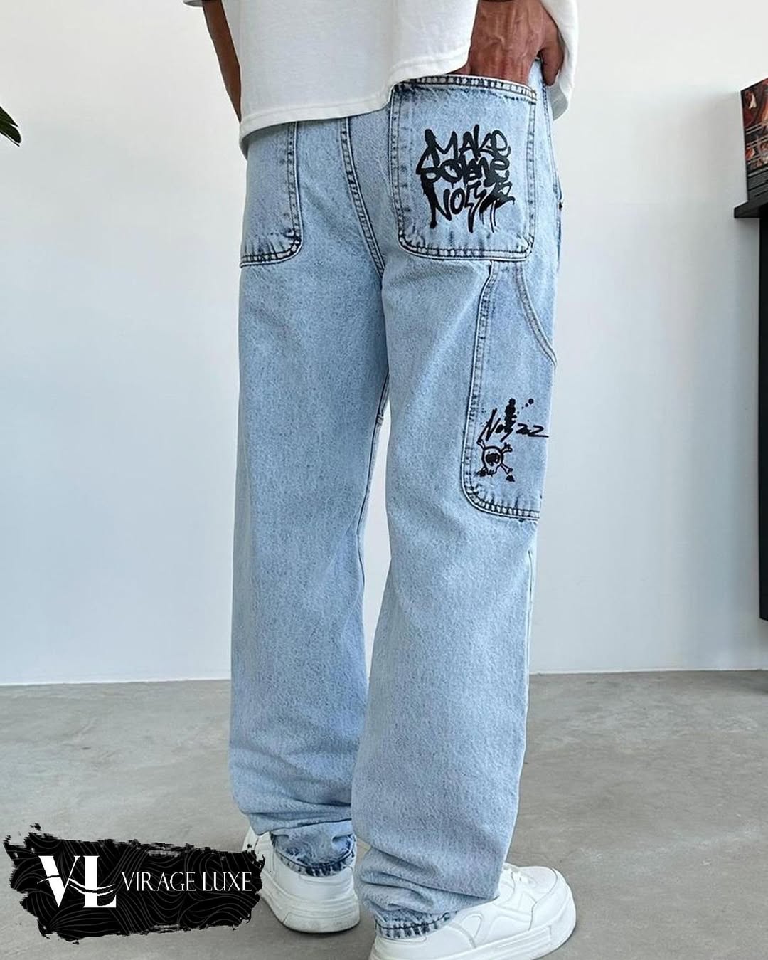 BAGGY DB-09 MSN BLEU CLAIR 2