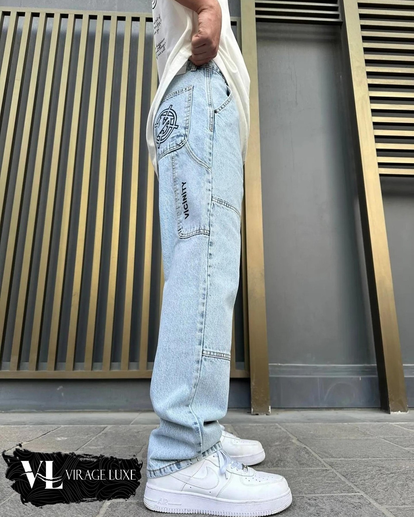 BAGGY DB-19 VICINTIY BLEU