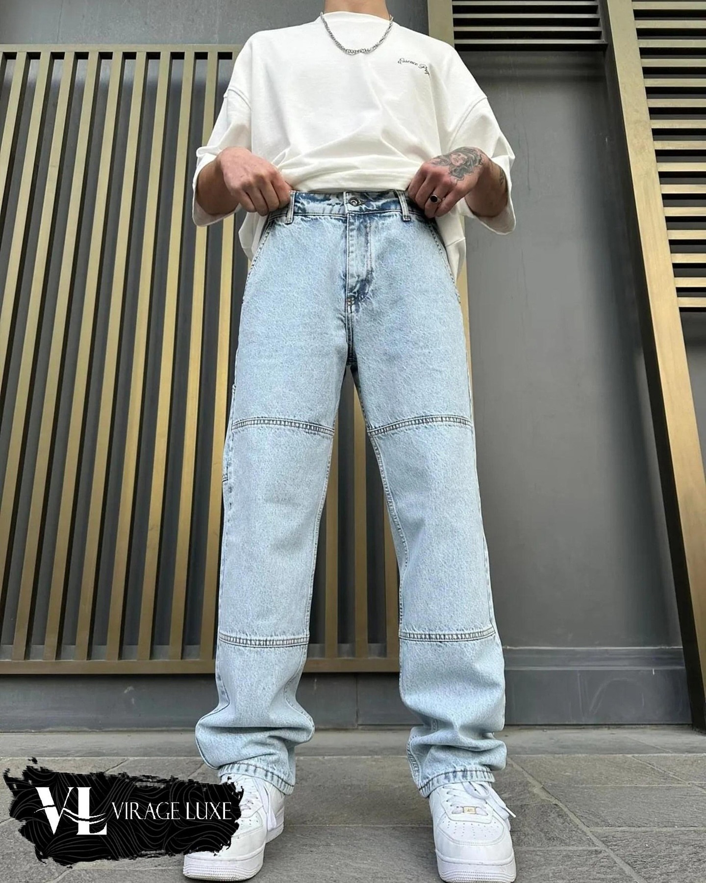 BAGGY DB-19 VICINTIY BLEU 2