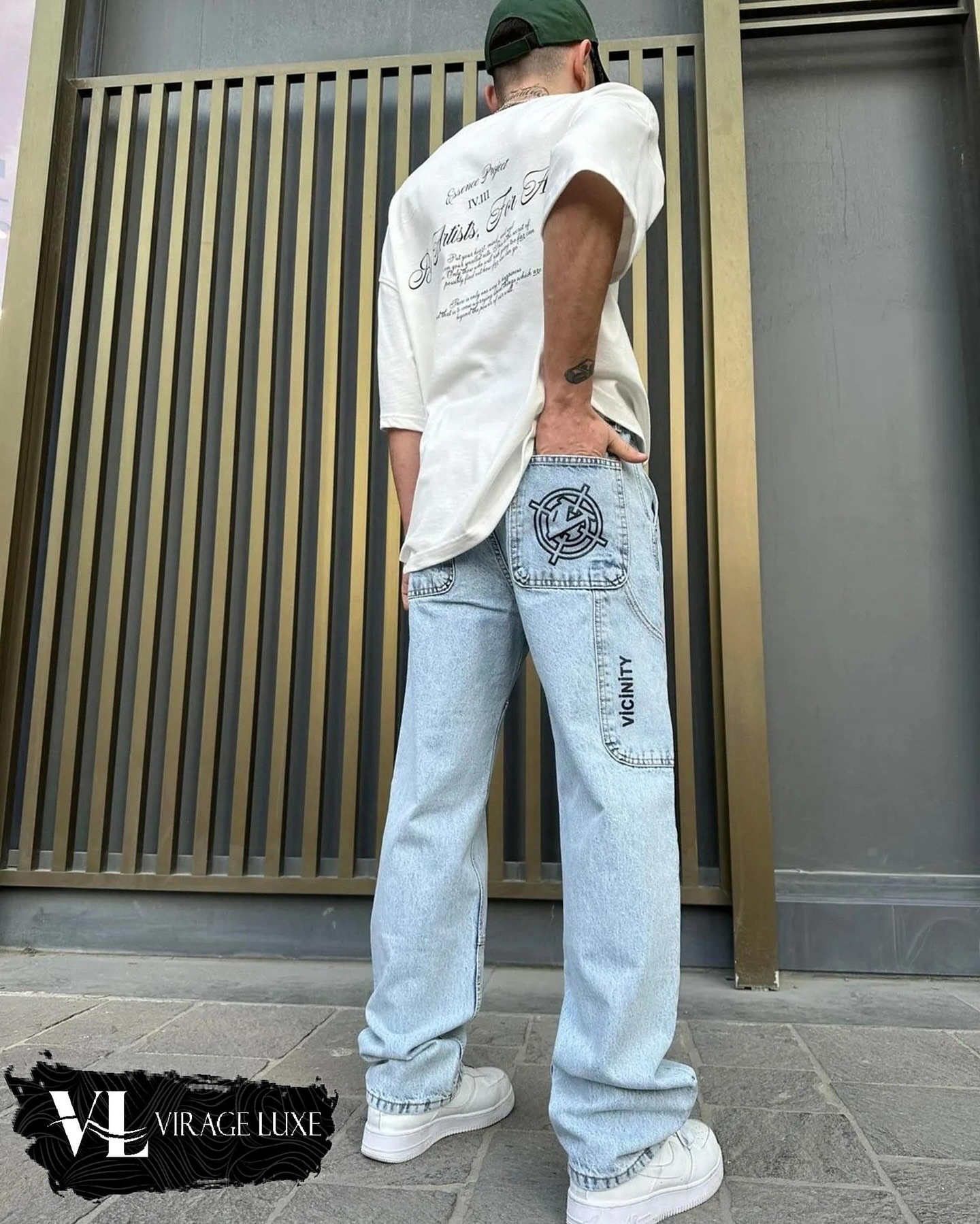 BAGGY DB-19 VICINITY BLEU