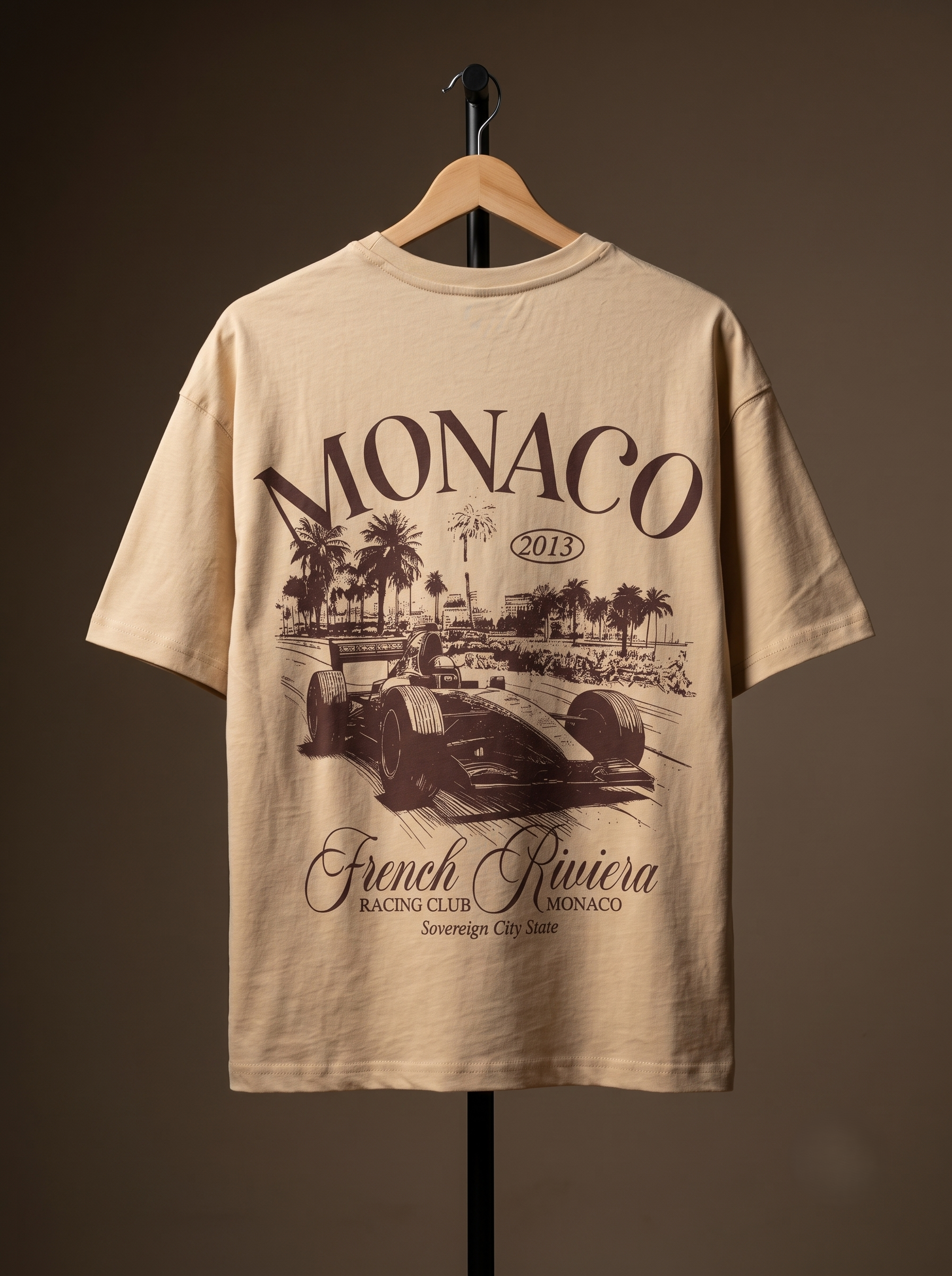 T-SHIRT OVERSIZE MONACO FRENCH RIVIERA