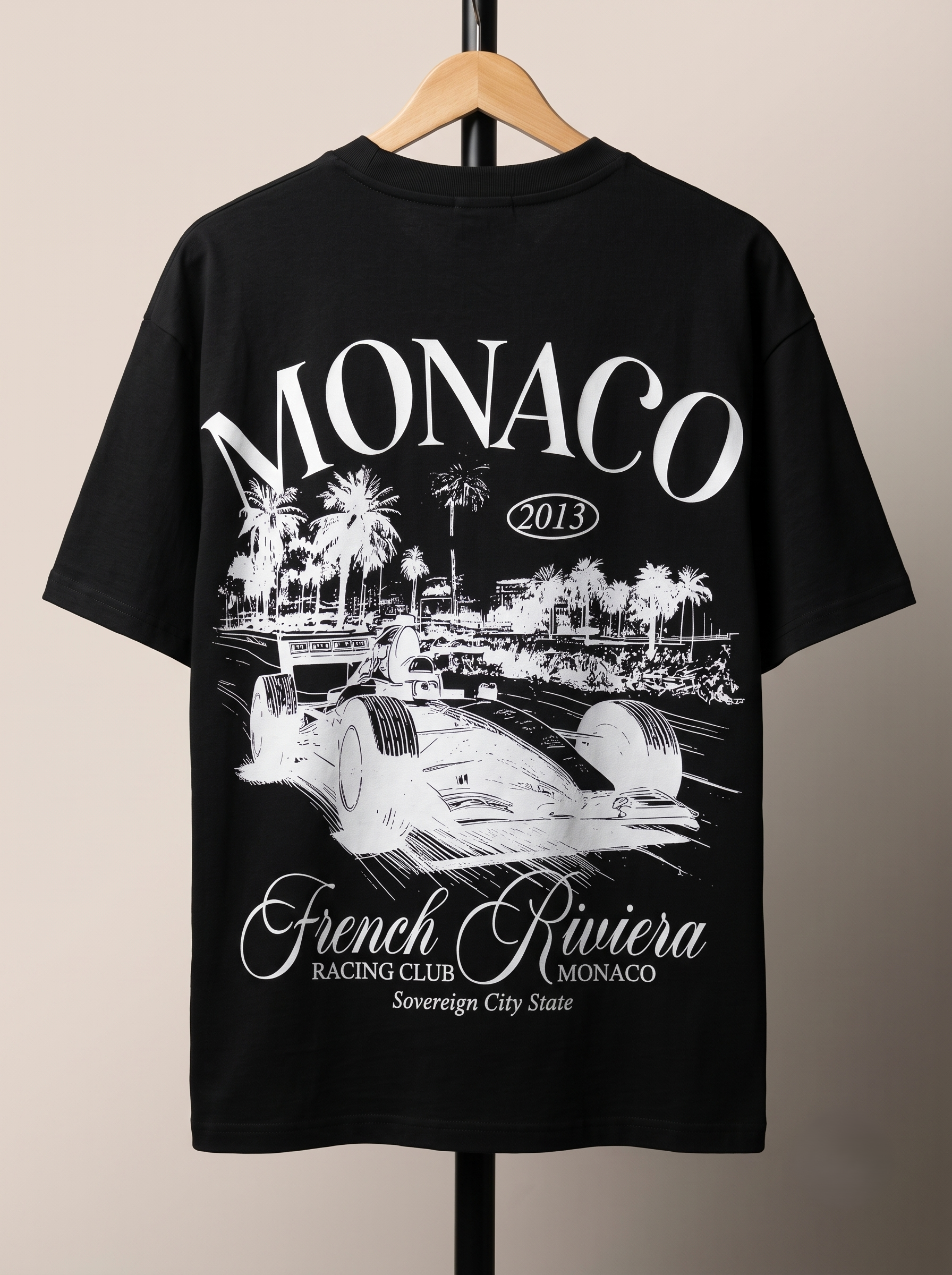 T-SHIRT OVERSIZE MONACO FRENCH RIVIERA
