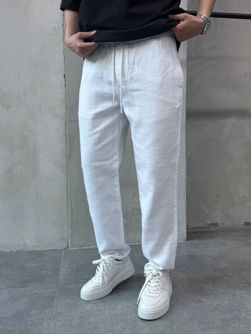 Pantalon Lin DF