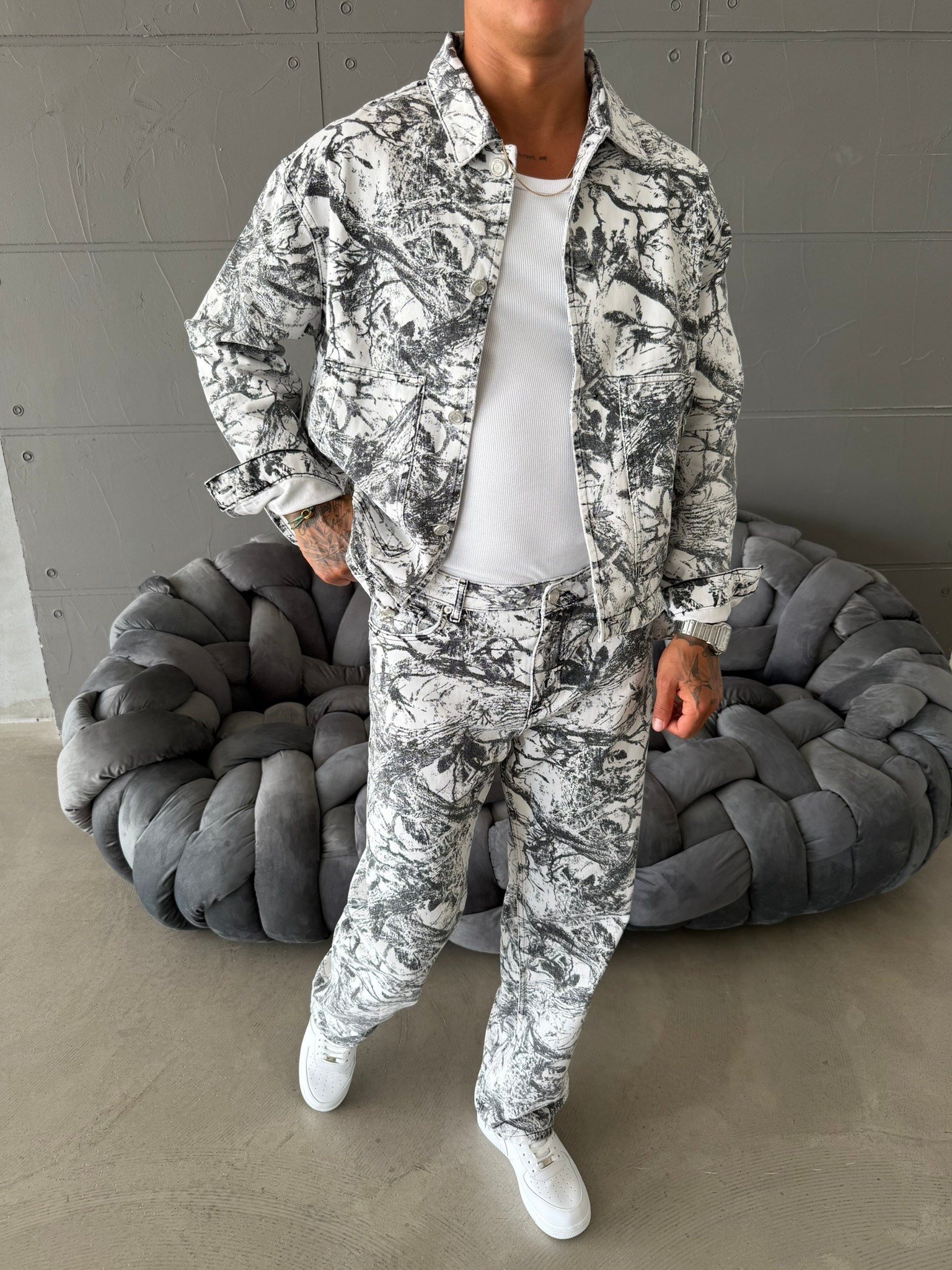 ENSEMBLE EN JEAN DF 2