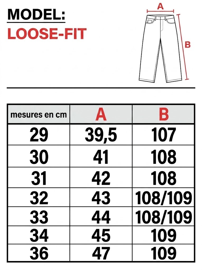 JEAN BAGGY LOOSE-FIT KV9 4