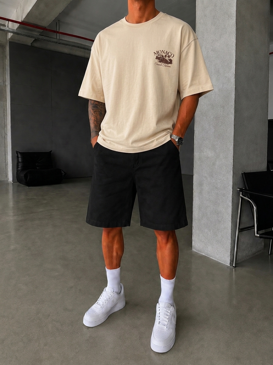 T-SHIRT OVERSIZE MONACO FRENCH RIVIERA 3