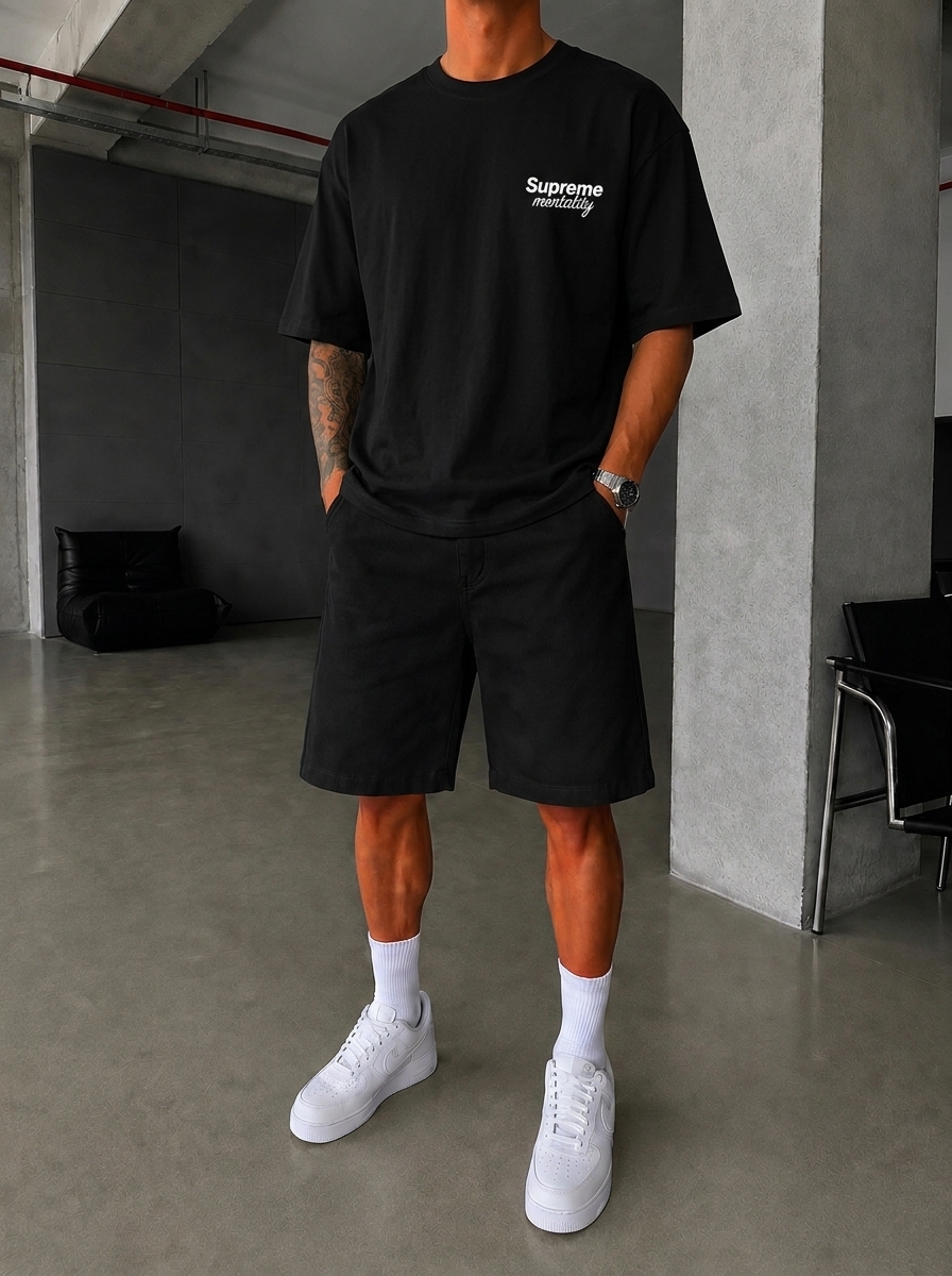 T-SHIRT OVERSIZE SUPREME mentality 3