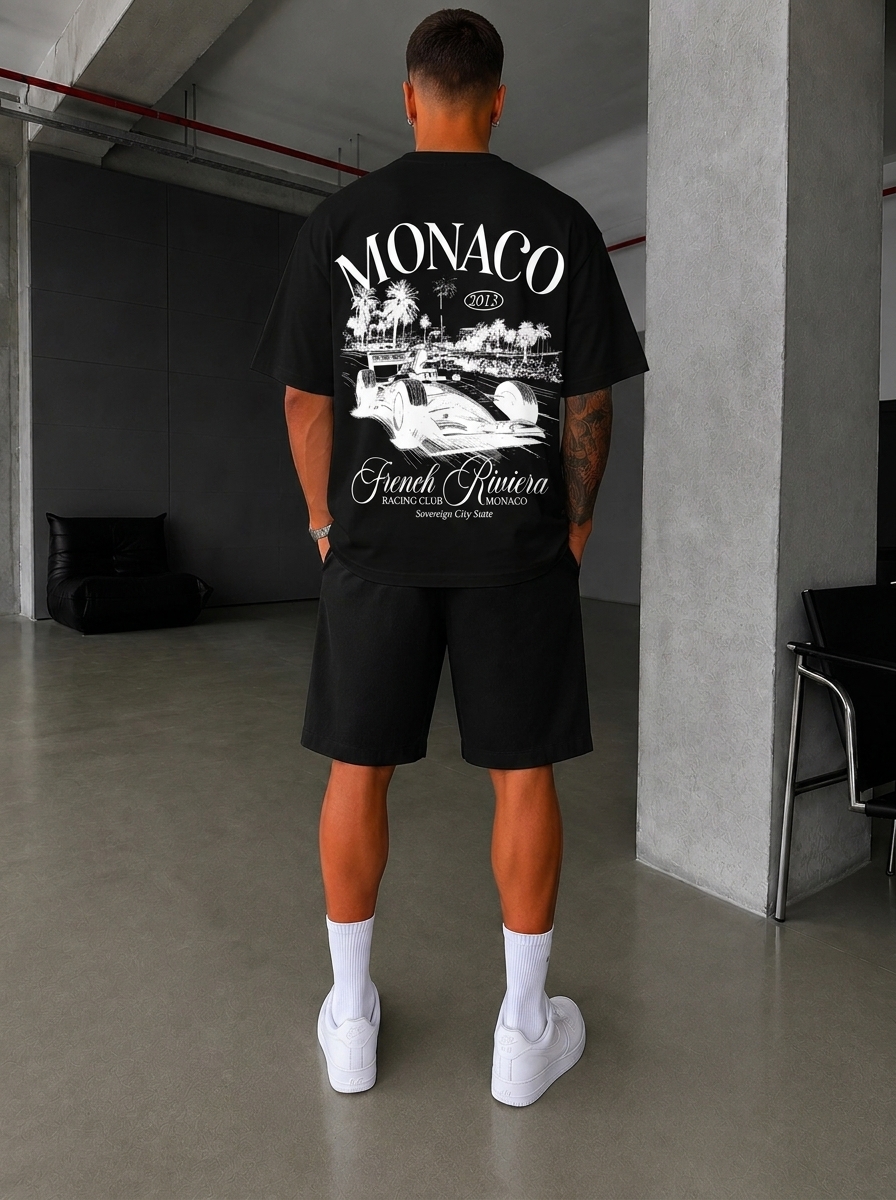 T-SHIRT OVERSIZE MONACO FRENCH RIVIERA 5