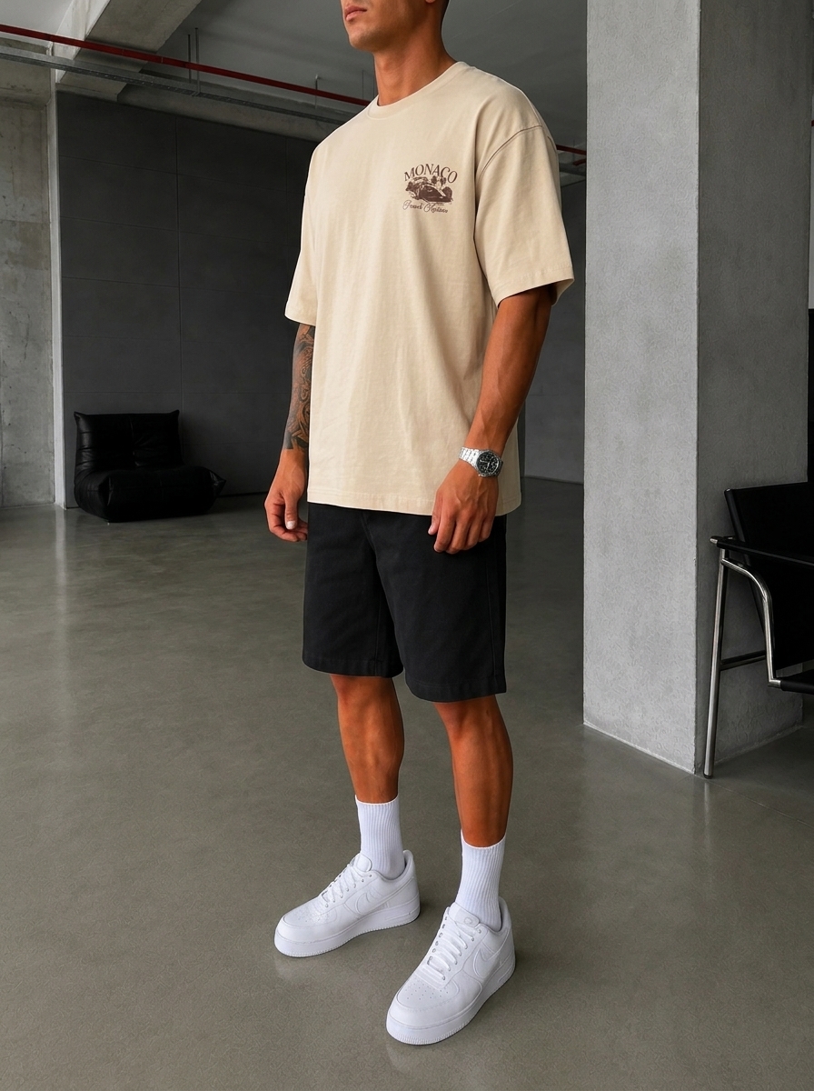 T-SHIRT OVERSIZE MONACO FRENCH RIVIERA 4