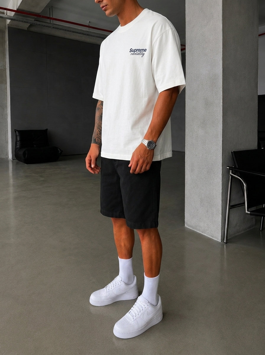 T-SHIRT OVERSIZE SUPREME mentality 4