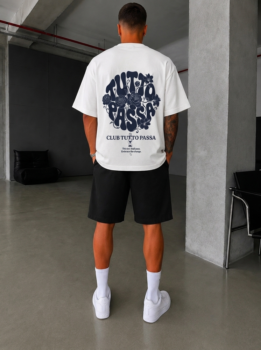 T-SHIRT OVERSIZE TUTTO PASSA