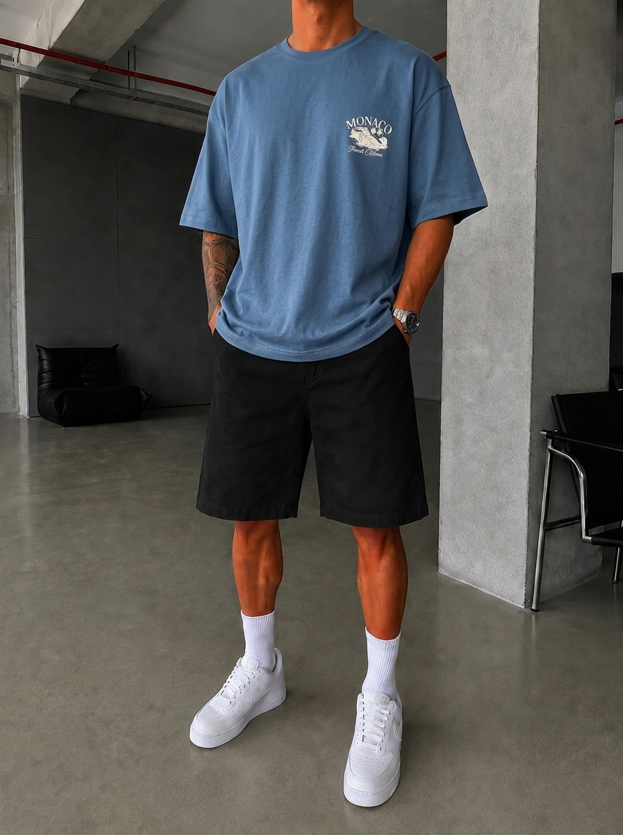 T-SHIRT OVERSIZE MONACO FRENCH RIVIERA 6