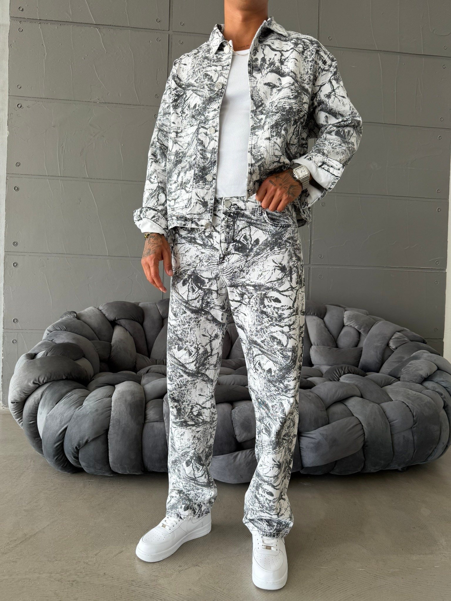 ENSEMBLE EN JEAN DF 4